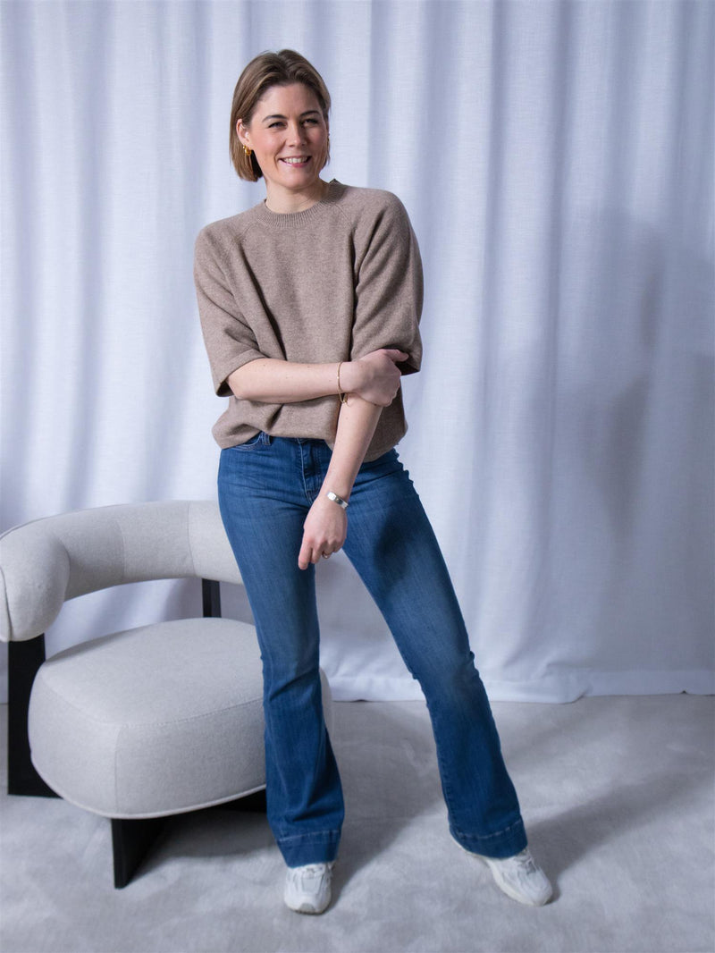 Davida T-Shirt Raglan Mink