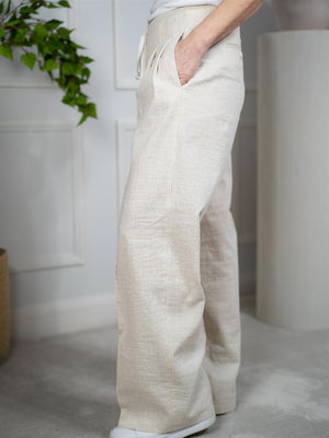 Cambio Addison Pinstripe Cream