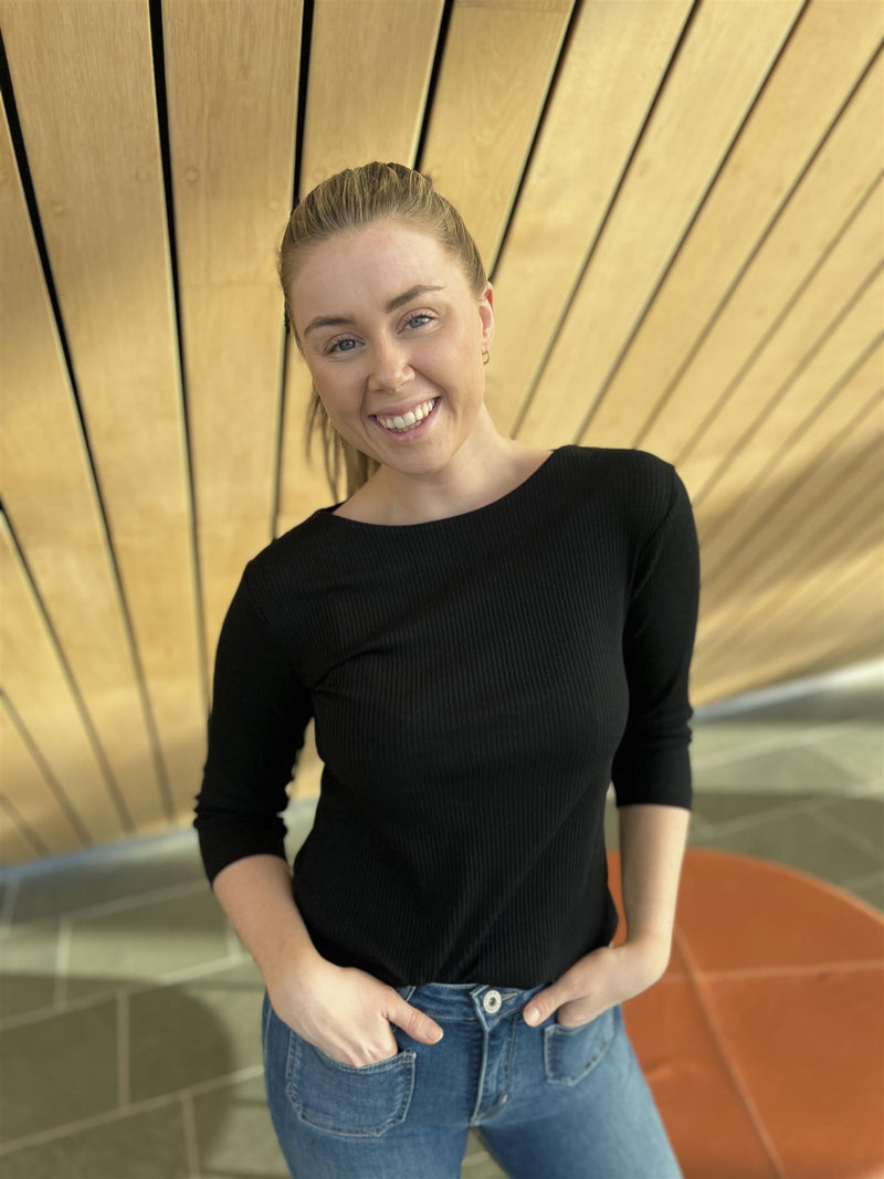 Bitte Kai Rand Globe Bluse Sort