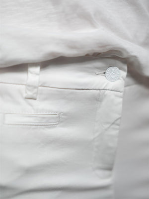 Cambio Stella Cropped White