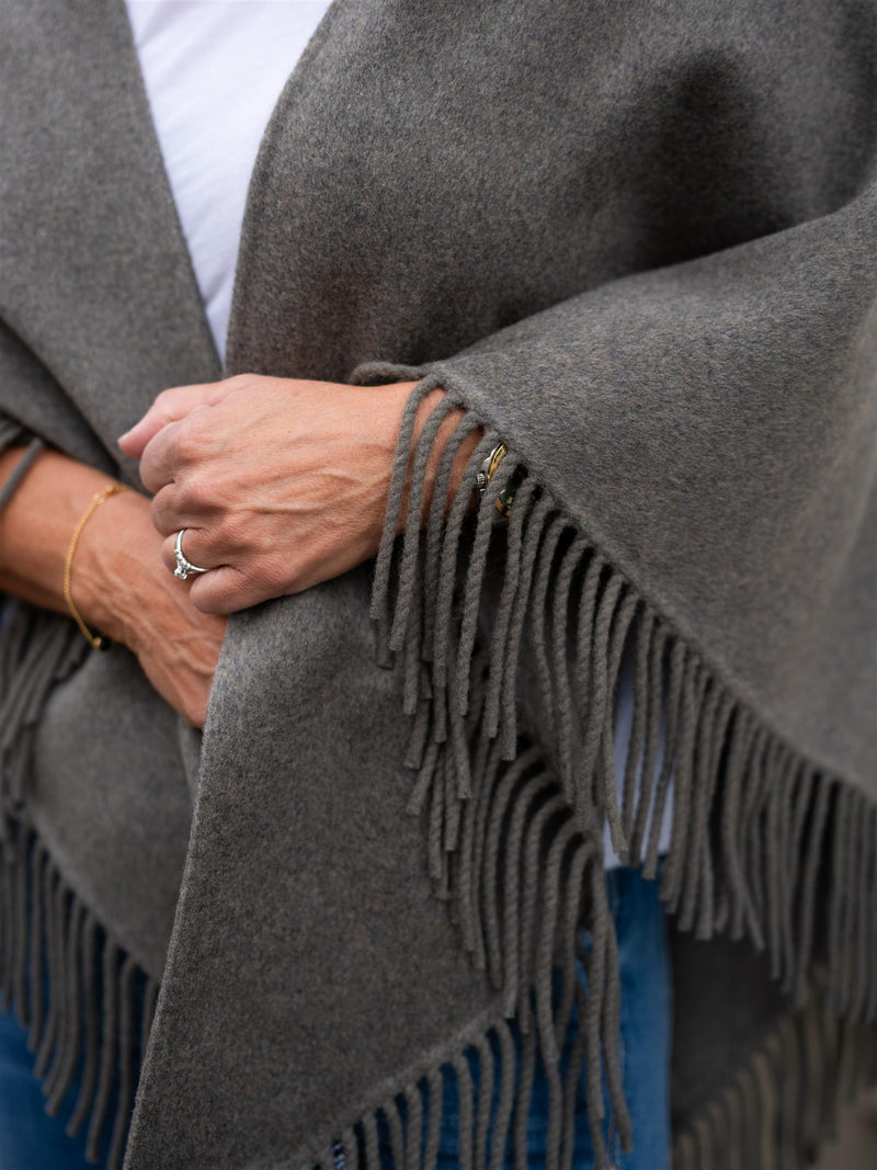 Christian Aks Alba Wool Scarf Wood