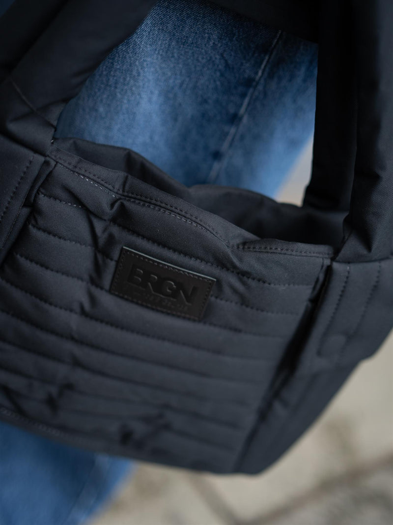BRGN Puffed City Bag New Black