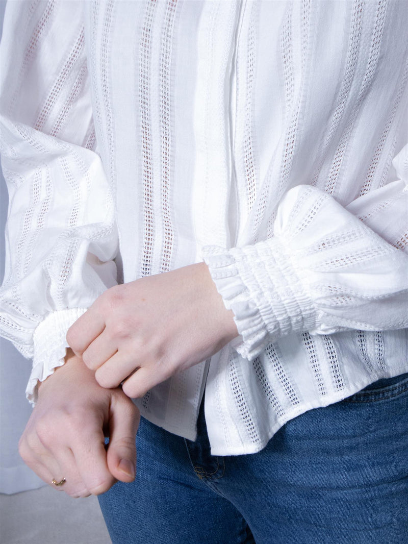 Camilla Pihl Serafina Blouse White