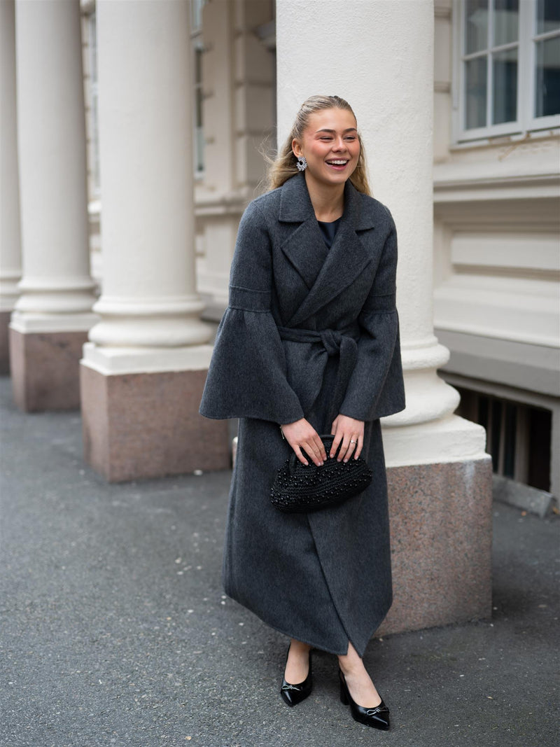 Ella&il Juli Coat Dark Grey