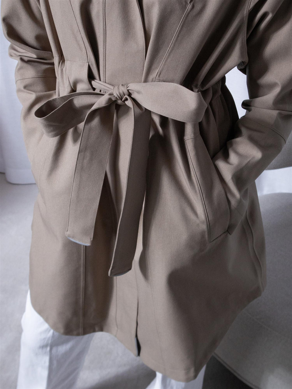 BRGN Monsun Coat Taupe