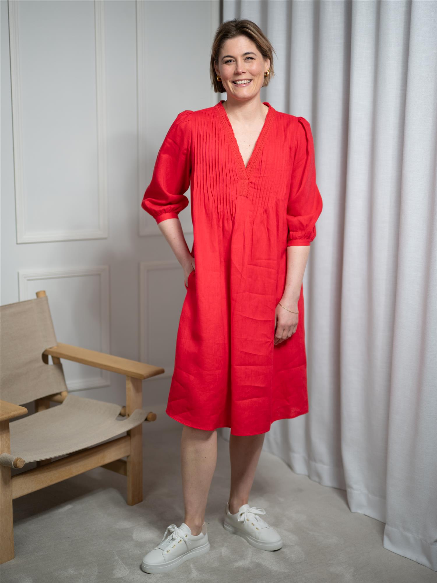 Angoor Gypsy Dress Poppy Red