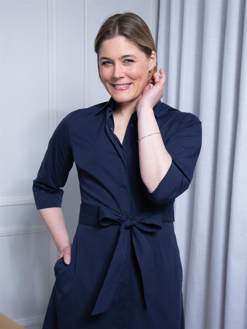 Stenströms Juno Dress Navy