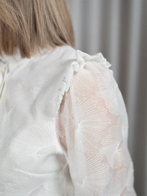 Janne Formoe Champisblusen Hvit