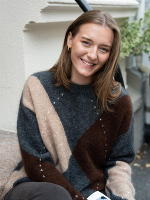 ONE and OTHER Ty Sweater Charcoal