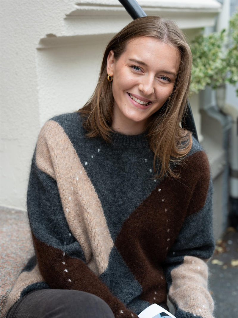 ONE and OTHER Ty Sweater Charcoal