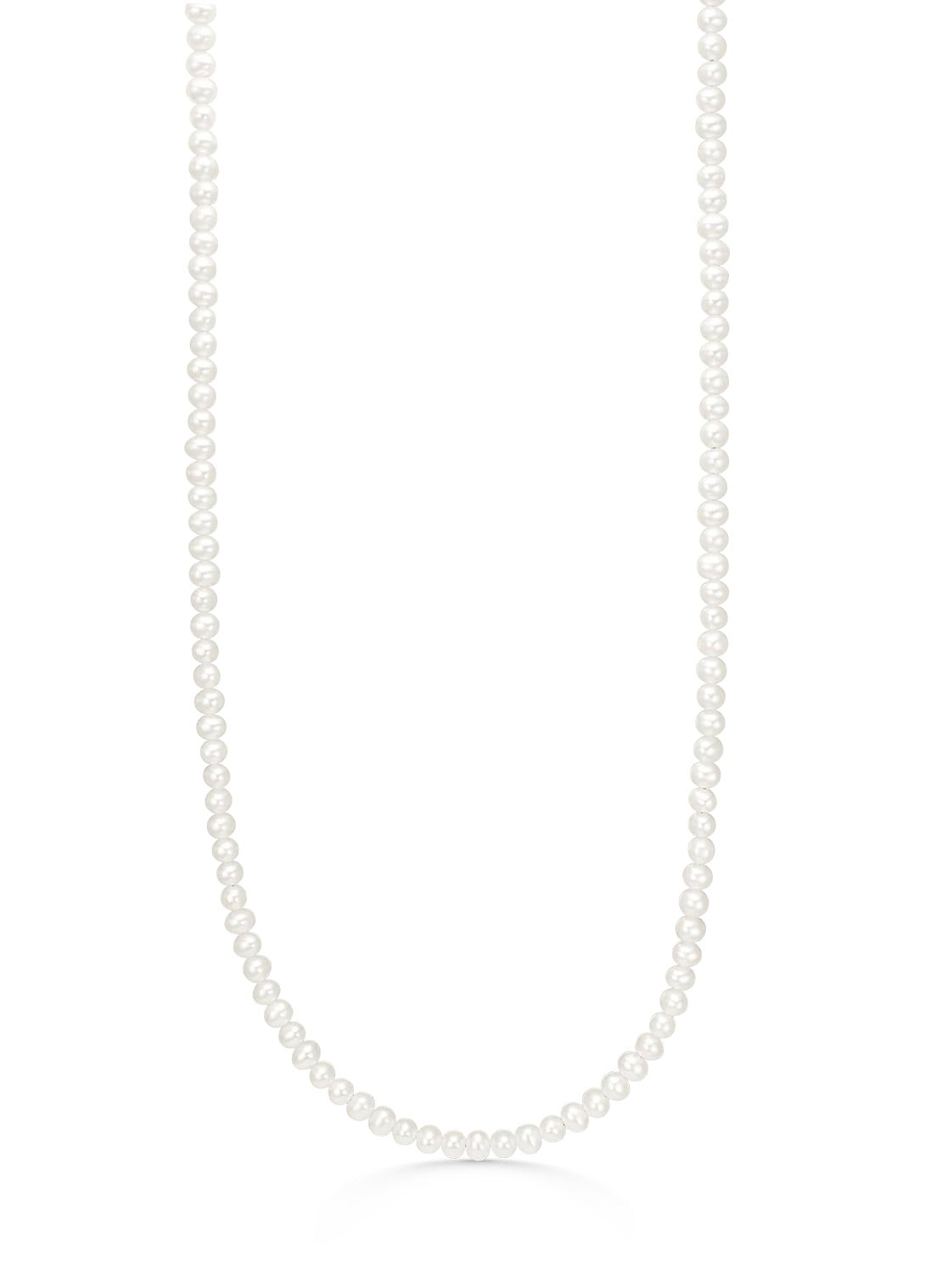 Esther Necklace White Freshwater Pearls