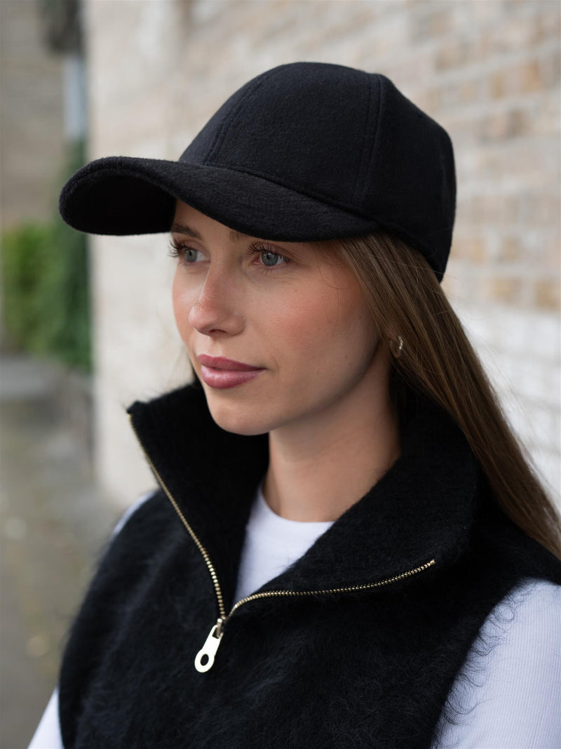 Ella&il Julie Wool Cap Black