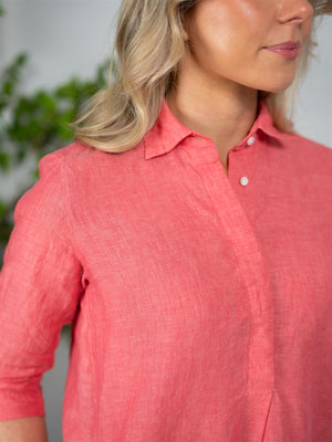 Stenströms Aud Dress Popover Light Red