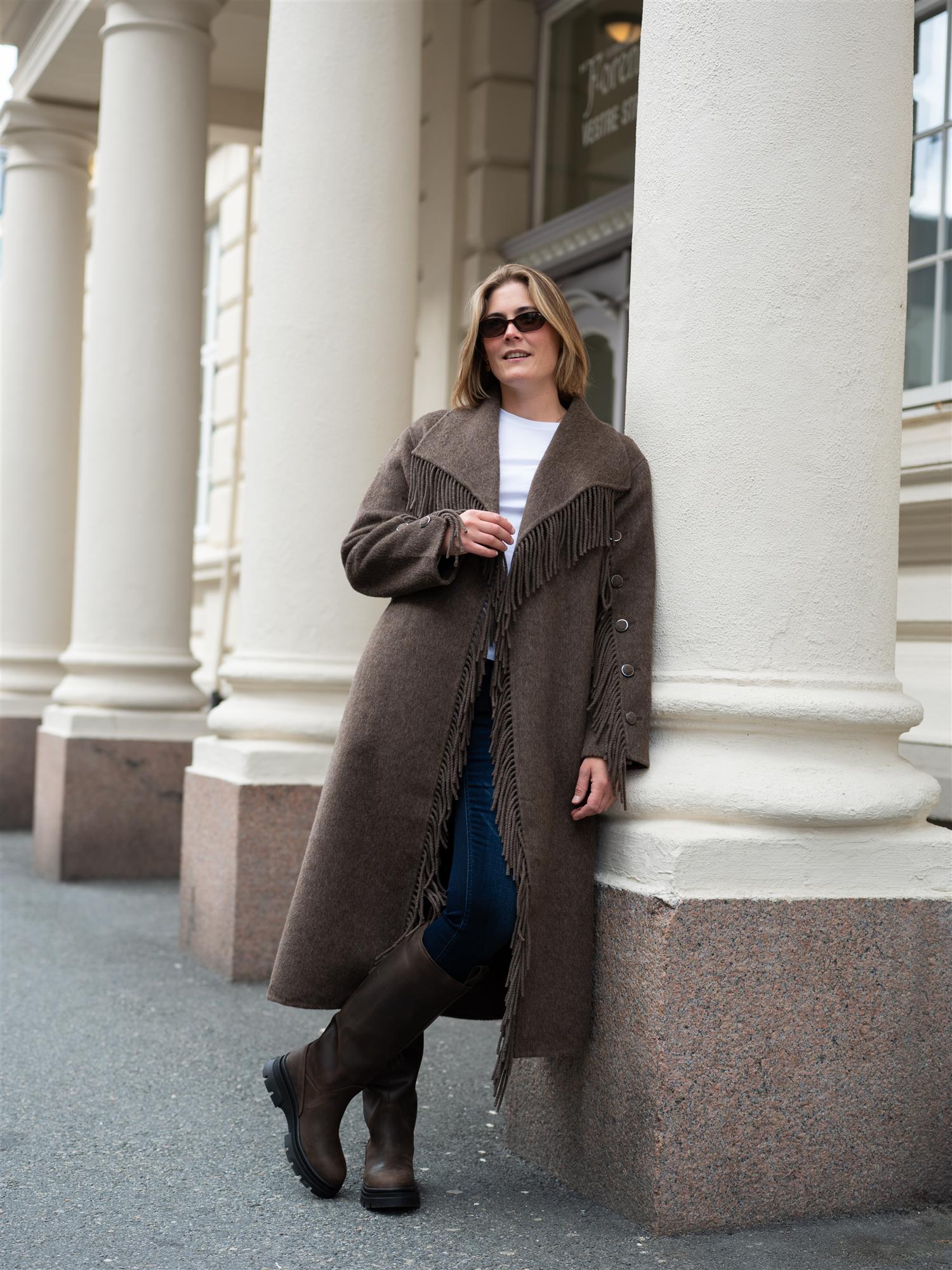 Heidi Coat Dark Brown