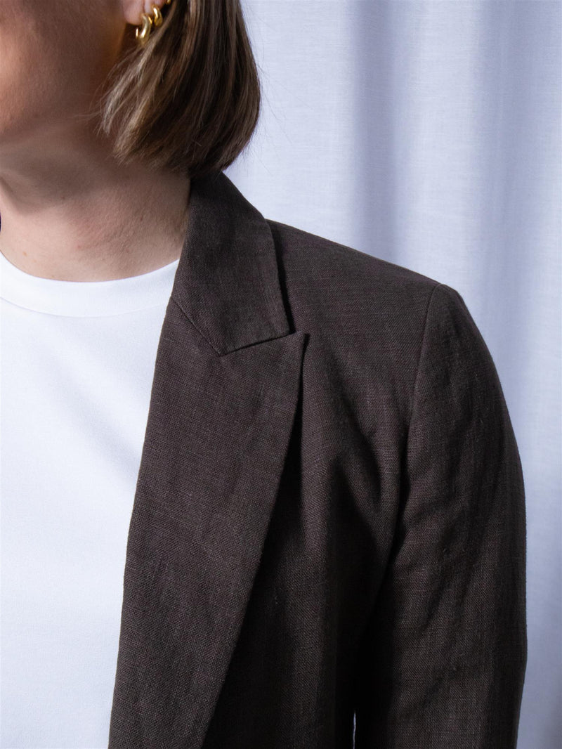 Stenströms Elisabeth Jacket Dark Brown