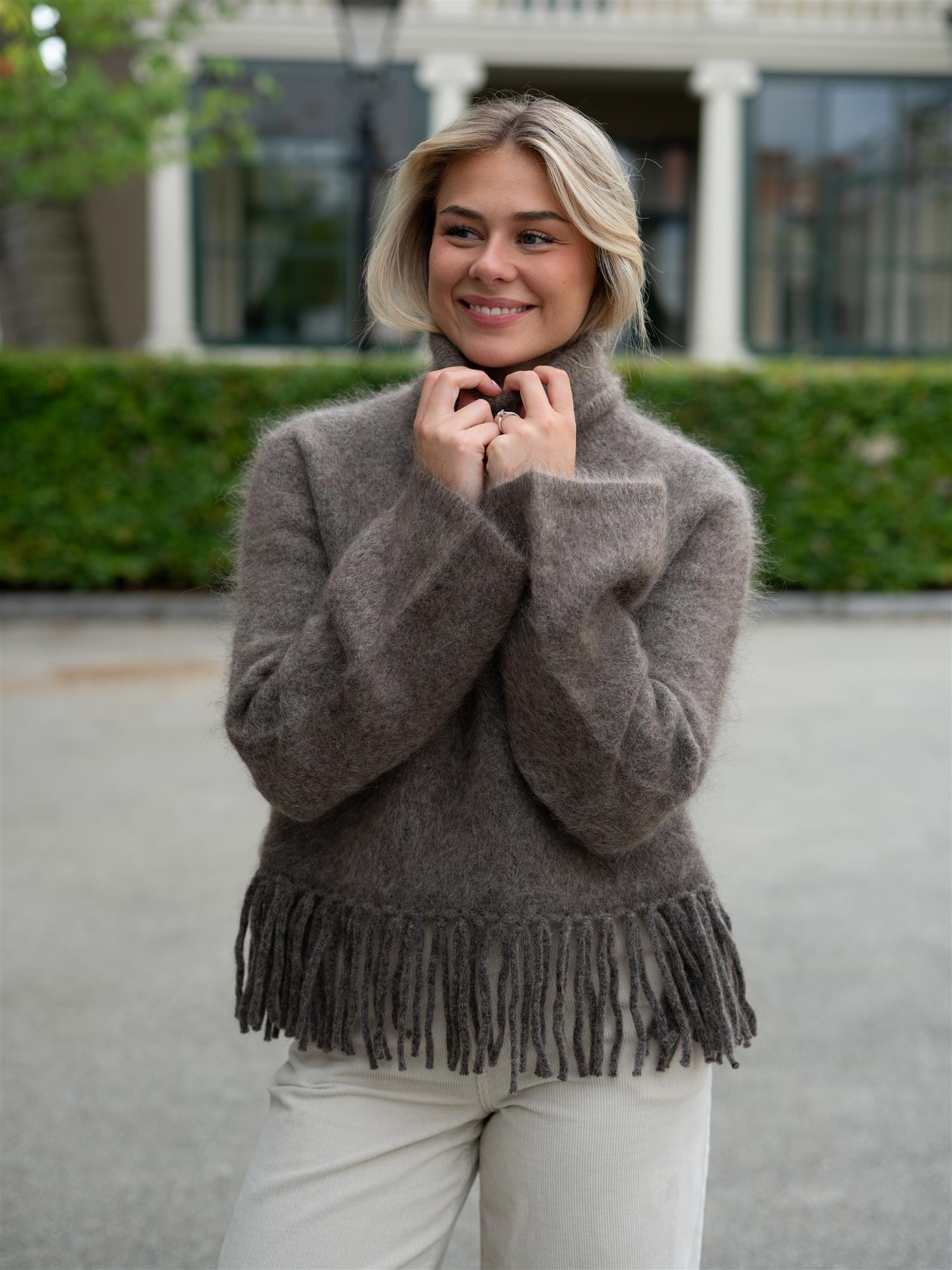 Milena Chunky Sweater Brown