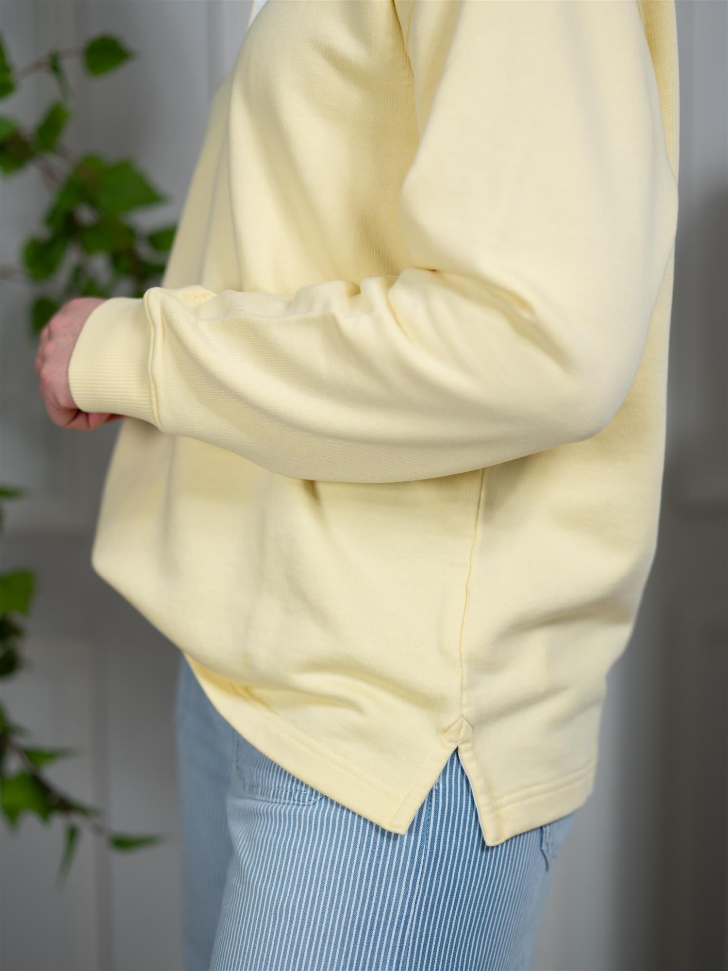 Gant Rugger Sweatshirt Vanilla Yellow