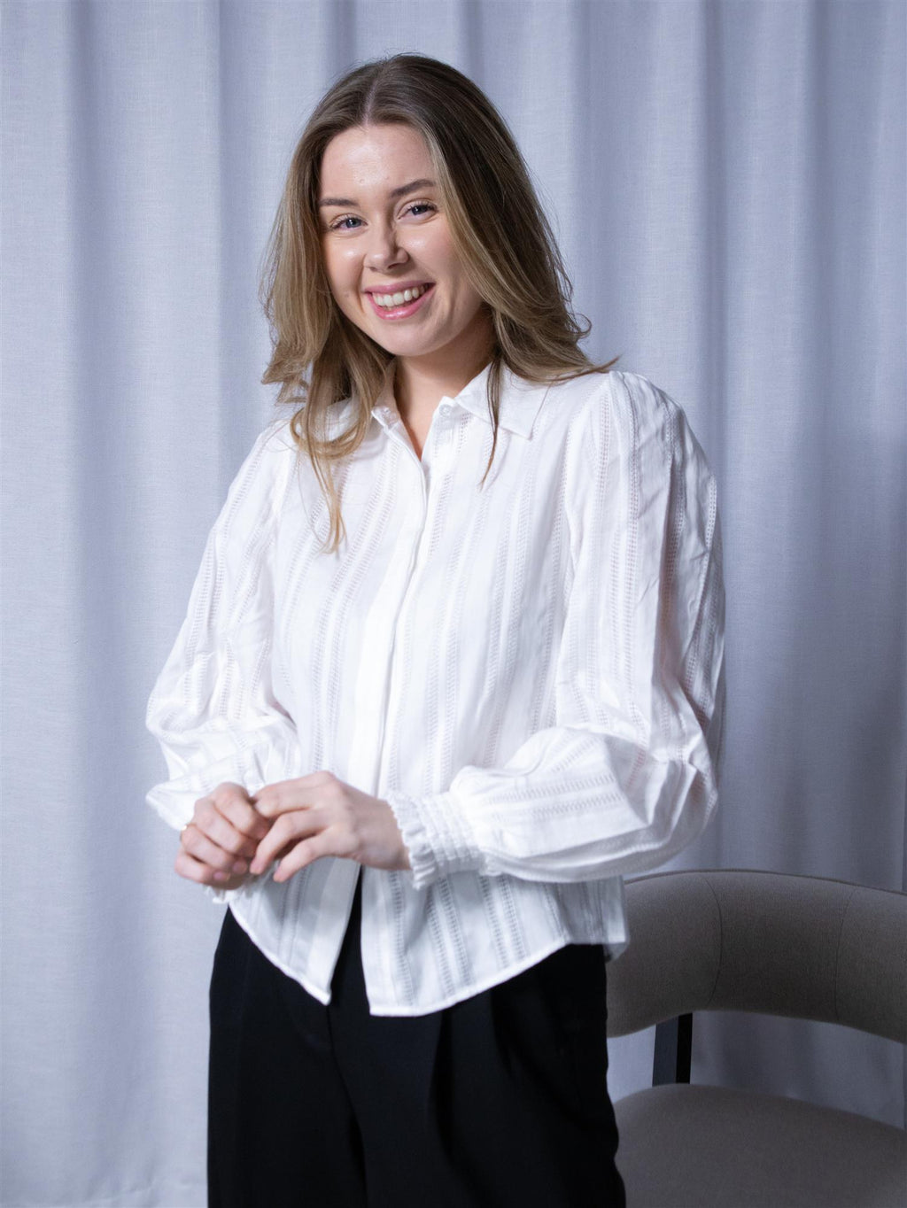 Camilla Pihl Serafina Blouse White