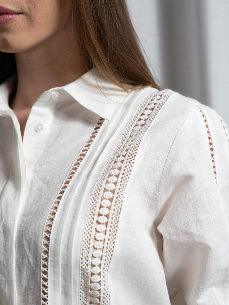 Camilla Pihl Fabiana Blouse White