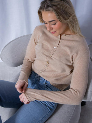 Dear Dharma Clara Carign Beige Melange