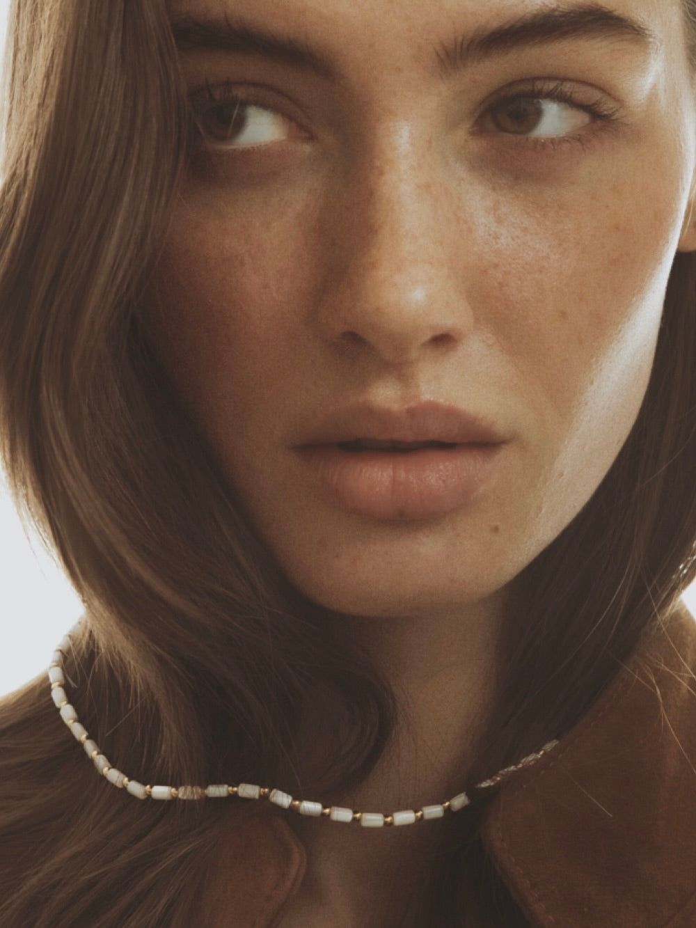 Camilla Pihl The White Shell Necklace Off-White