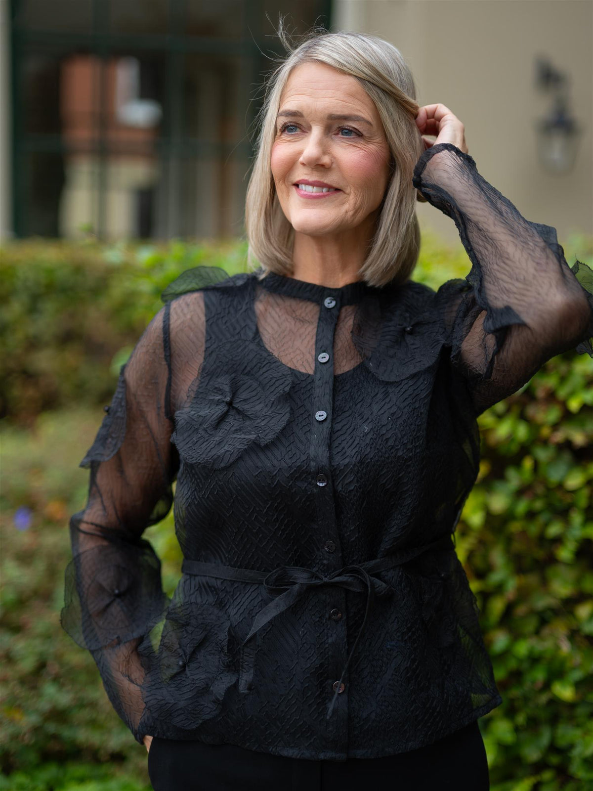 Komorebi Blouse Black