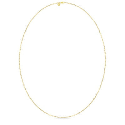 Necklace gold 80