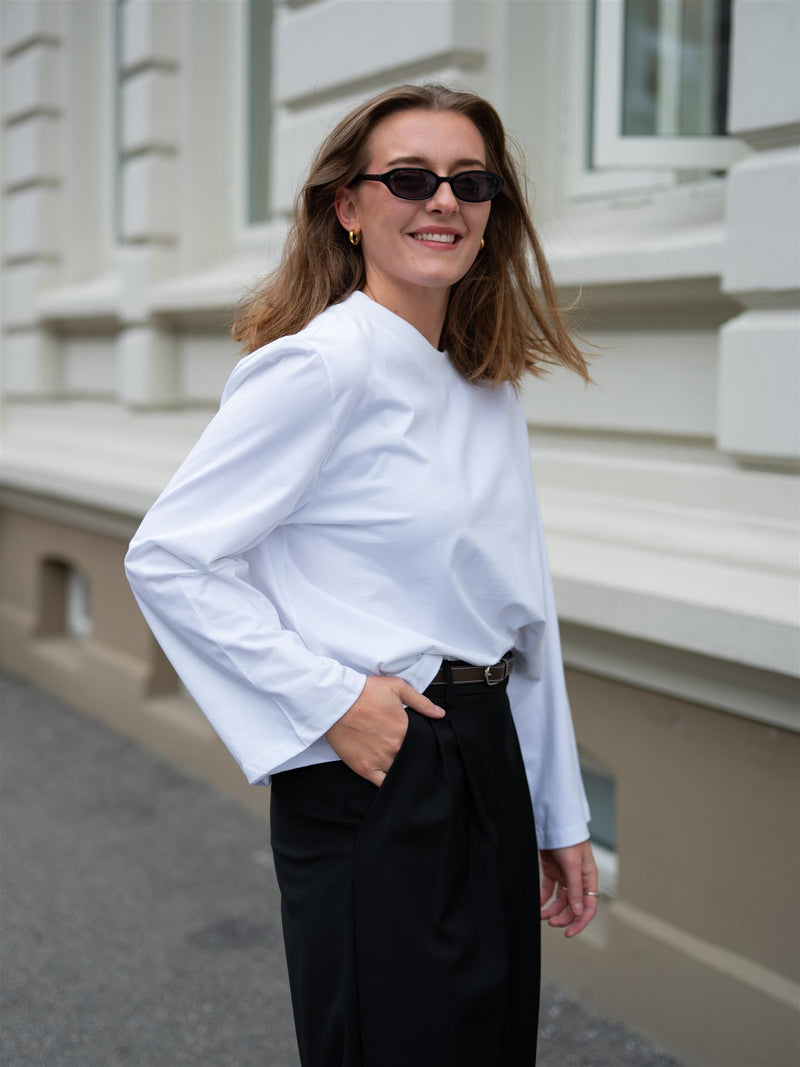 Stylein Joyce Long Sleeve Top White