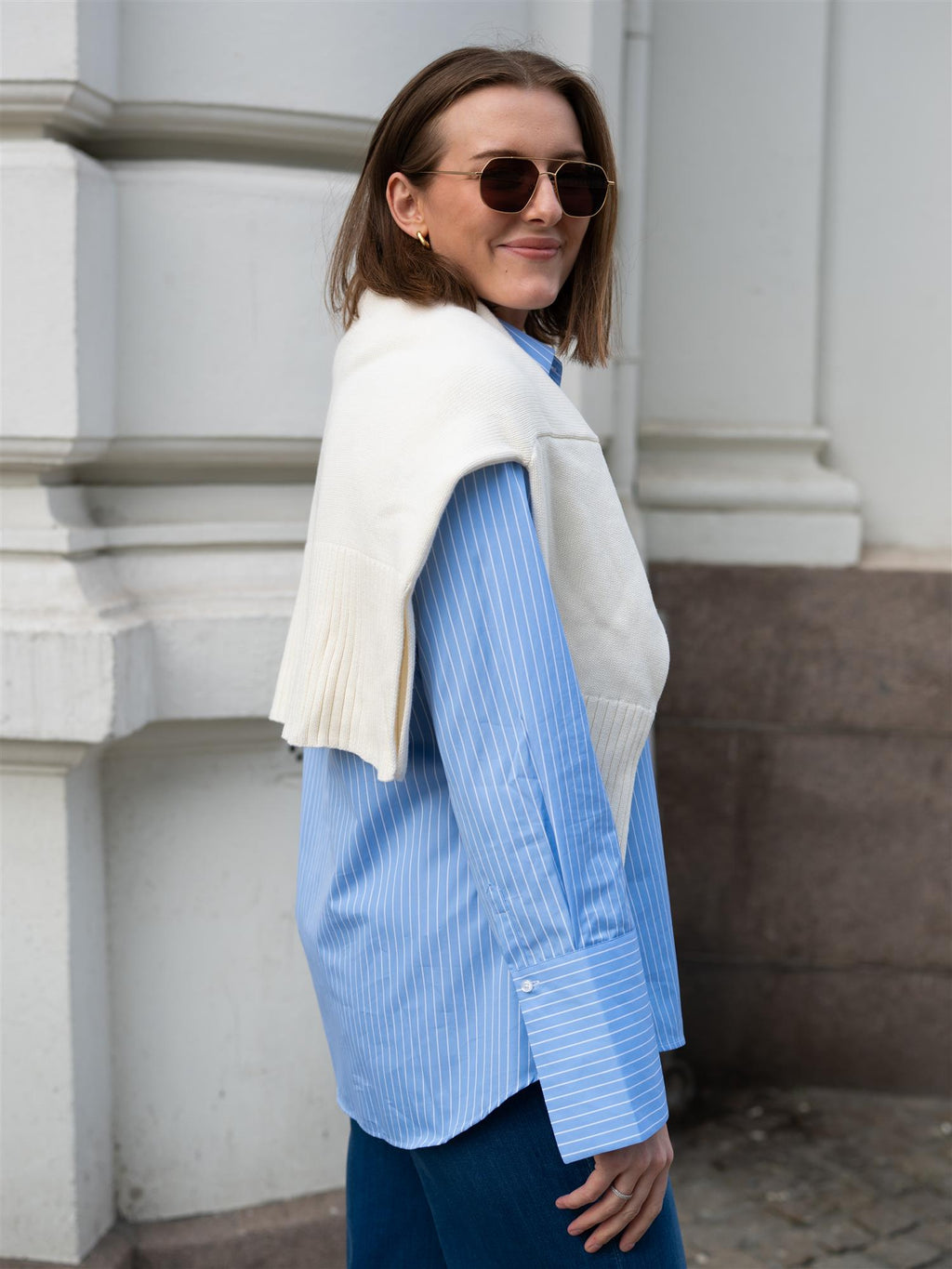 Julie Josephine Julie Shirt Blue Stripe