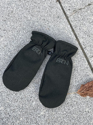 BRGN Mittens Rosin Dark Green