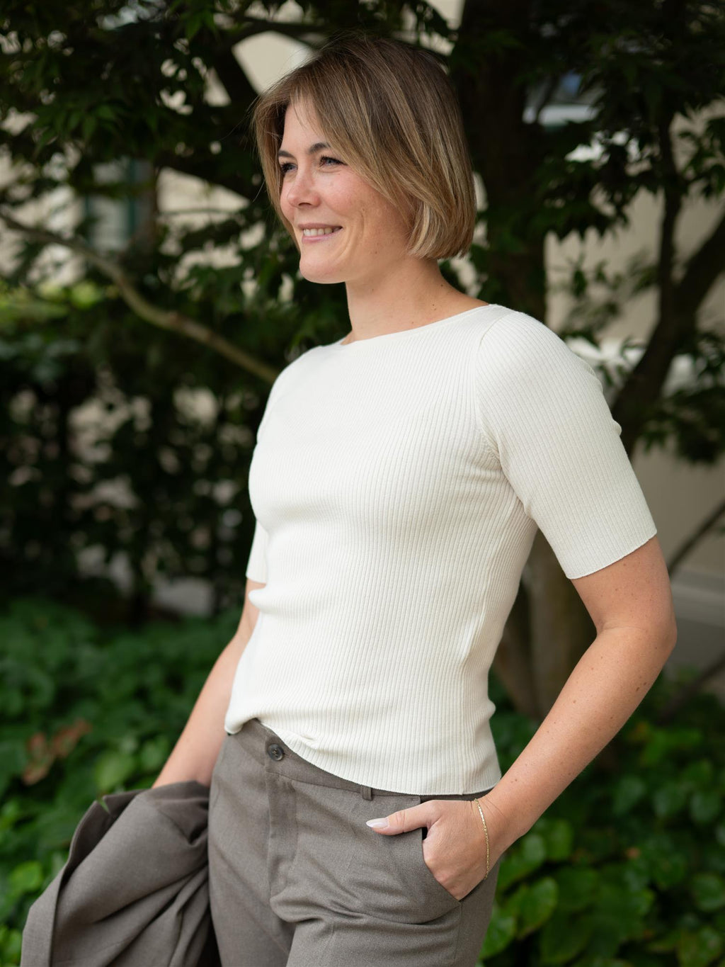 Max Mara Waser Ivory