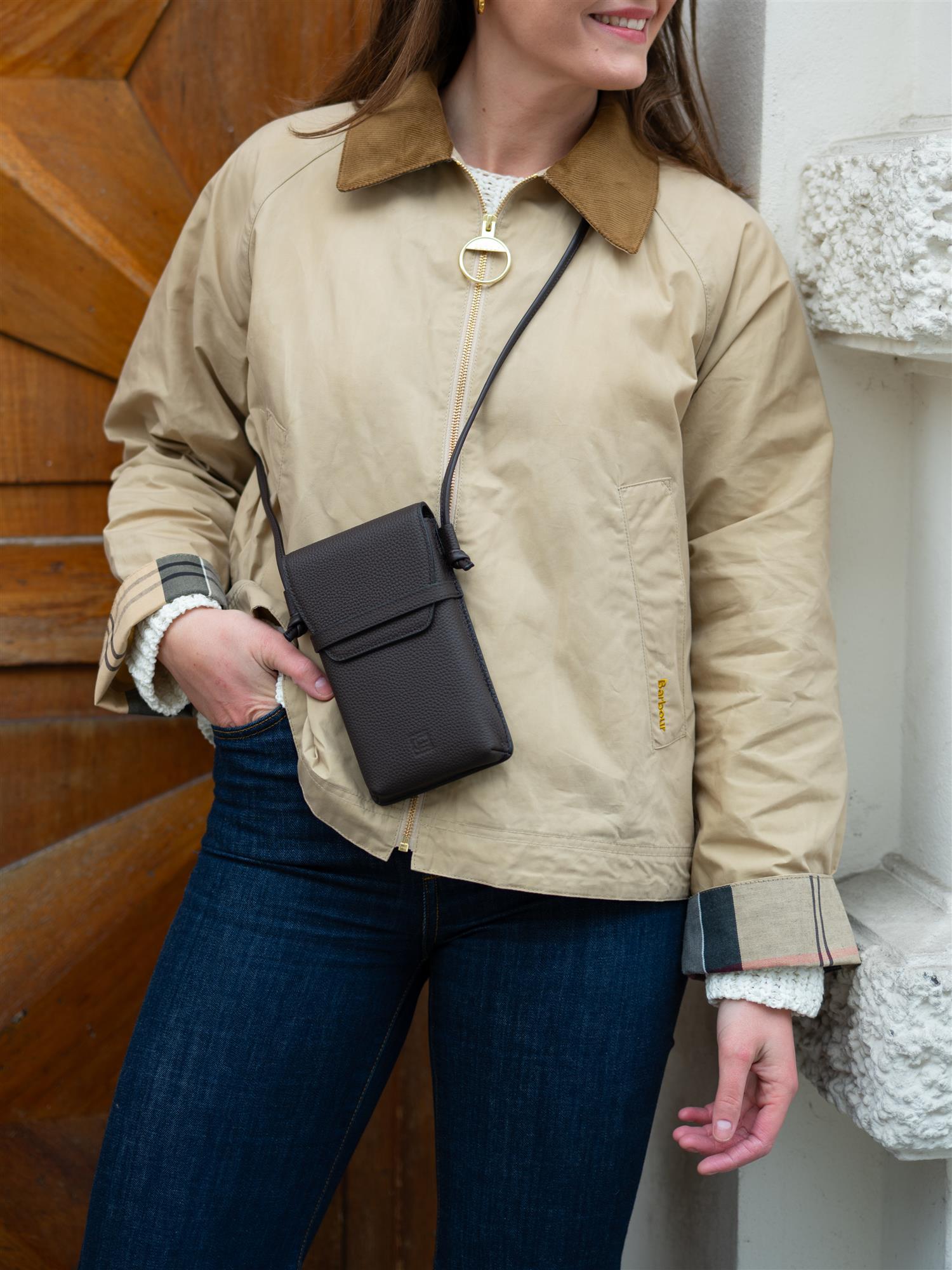 Camilla Pihl Mobile Pouch Dark Brown