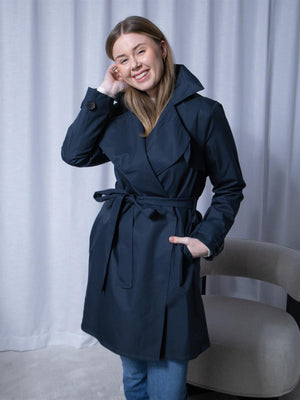 BRGN Yr'en Coat Rosin Dark Green
