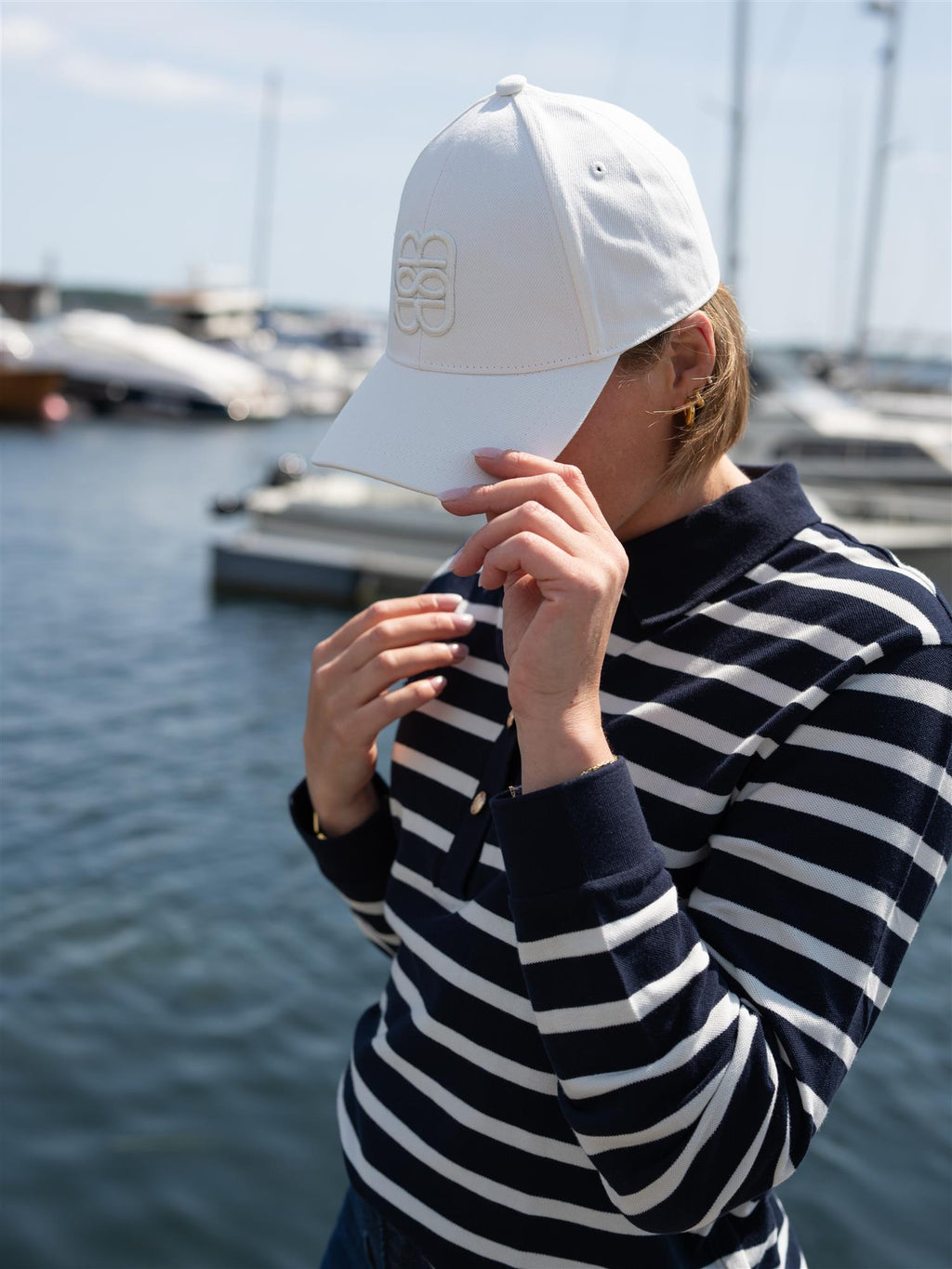 Ella&il June Denim Cap Hvit