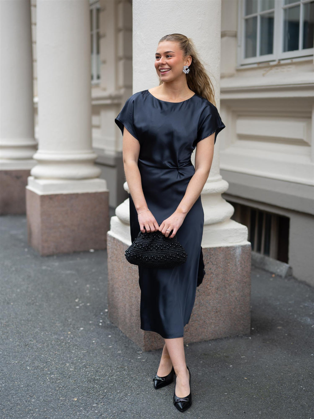 Riccovero Inez Dress Navy