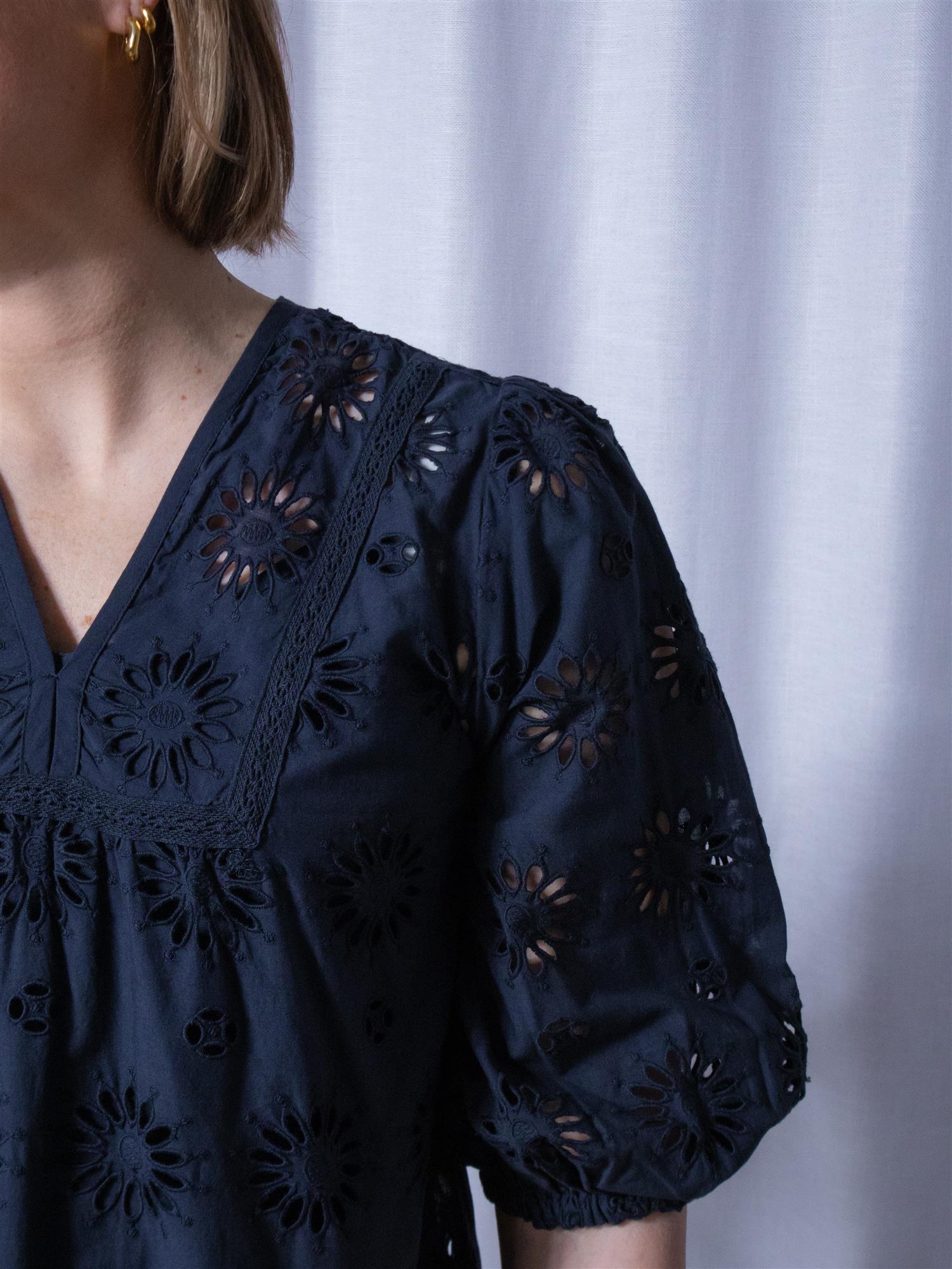 Angoor Barbara Dress Navy