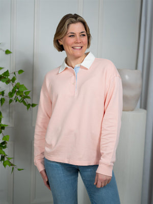 Gant Rugger Sweatshirt Apricot Pink