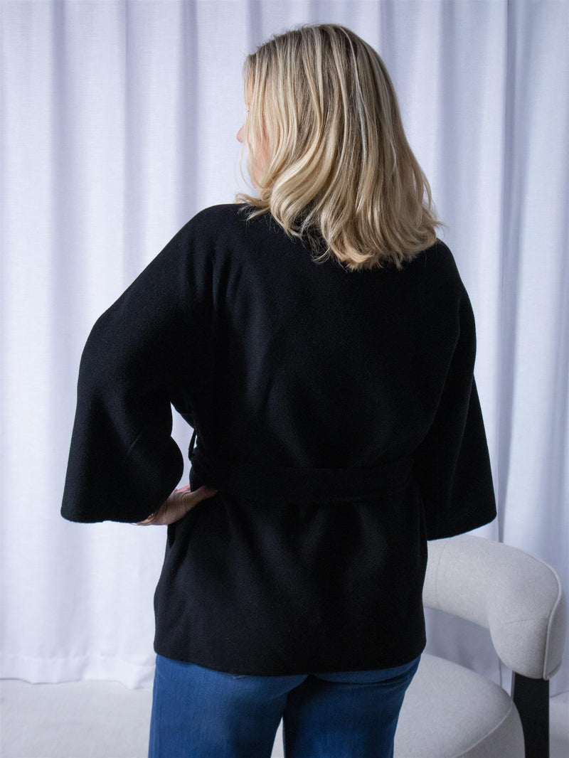 Christian Aks Akiko Wool Jacket Black