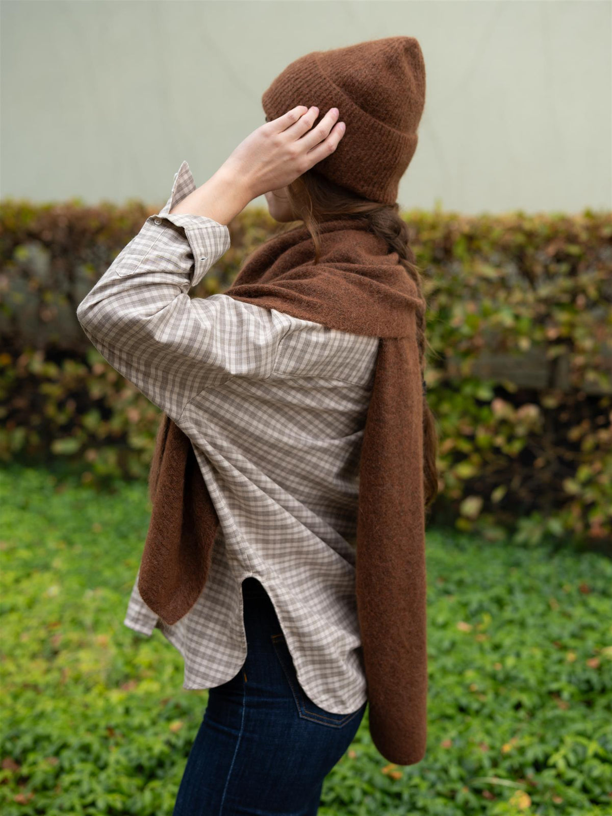 Floe Scarf Cognac
