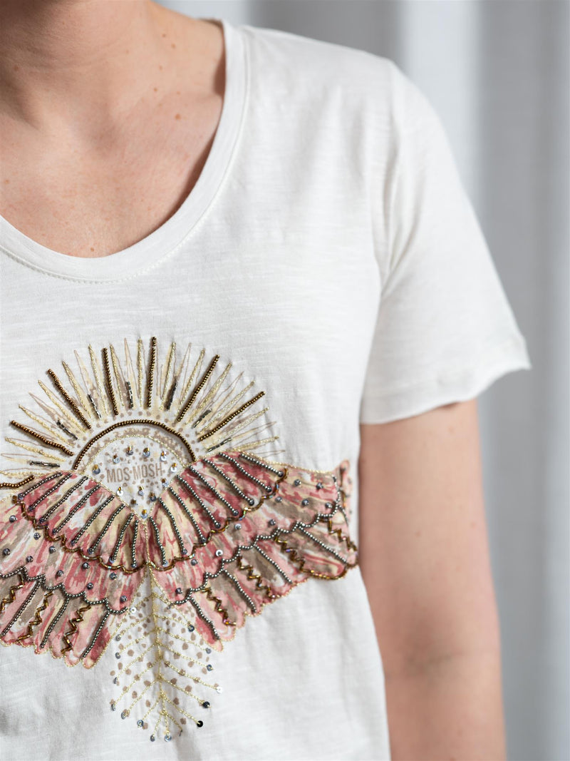 Mos Mosh Nadine O-SS Deco Tee