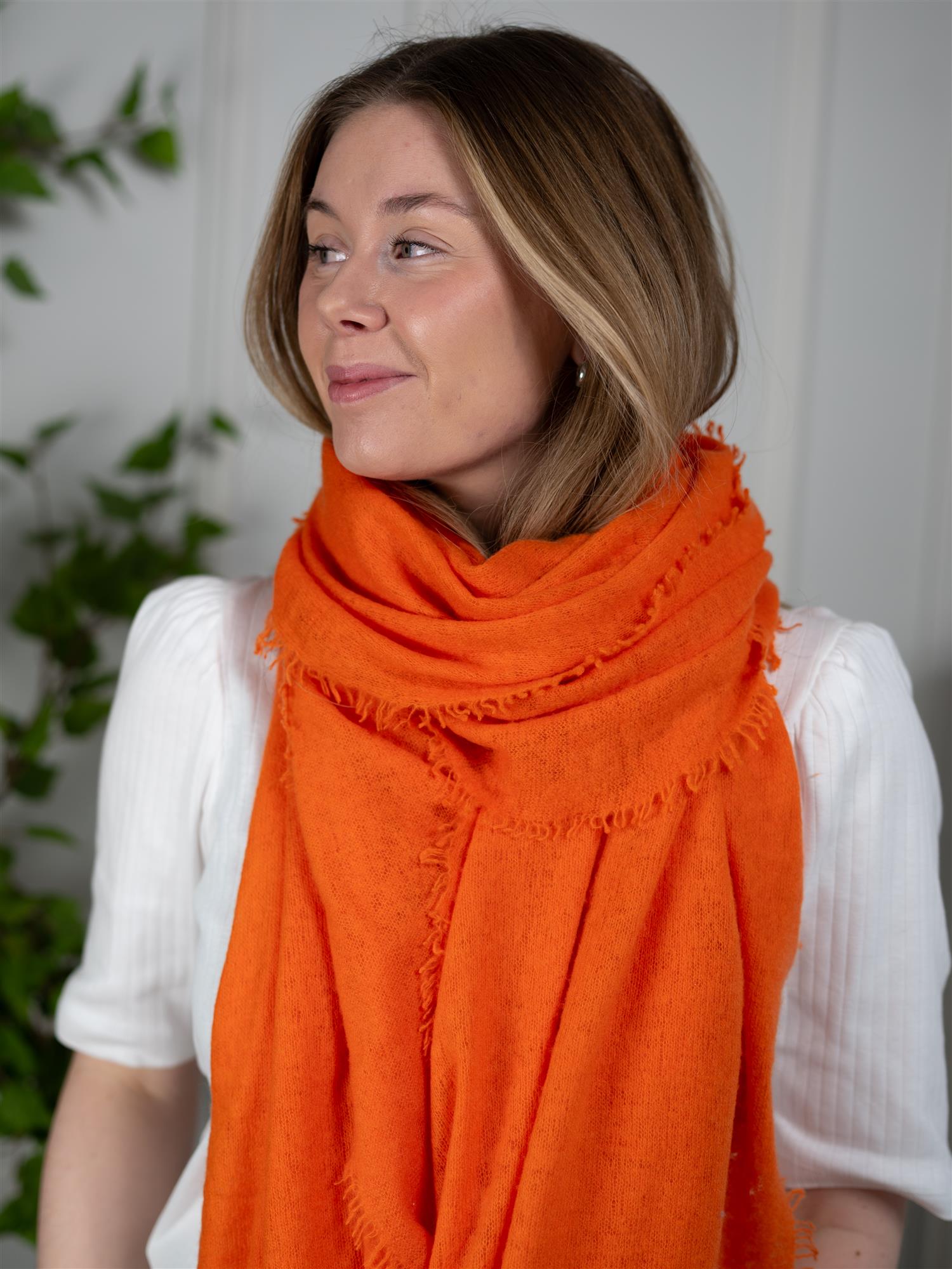 Mala Alisha Scarf Salted Tangerine