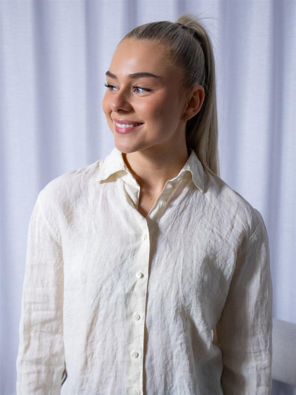 Stenströms Siri Shirt Light Yellow