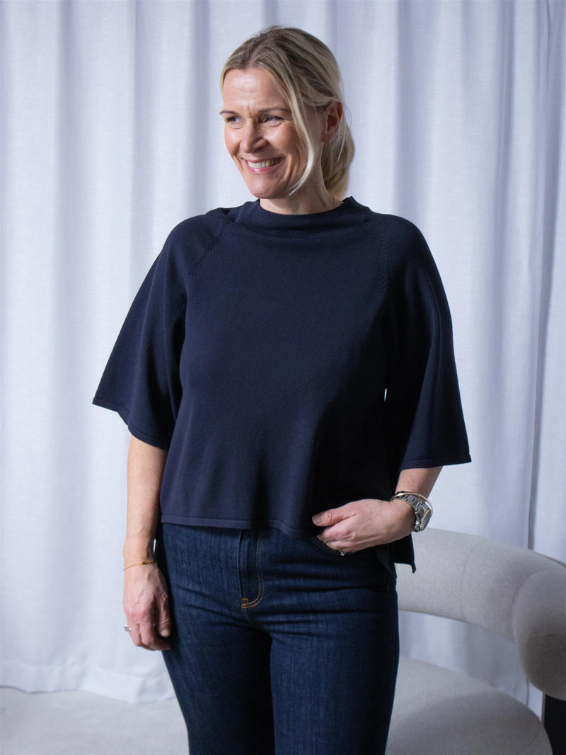 Bitte Kai Rand Saku Blouse Dark Midnight