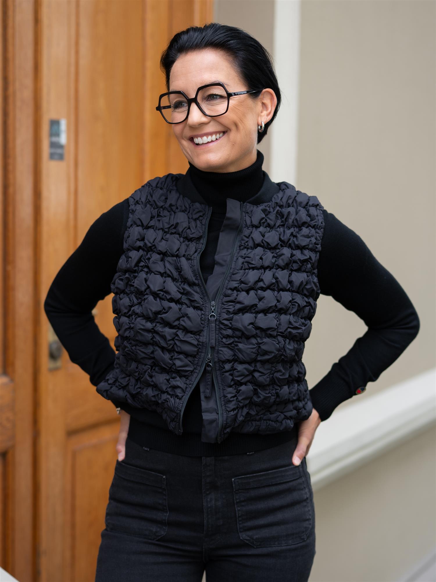Bitte Kai Rand Vest Sort