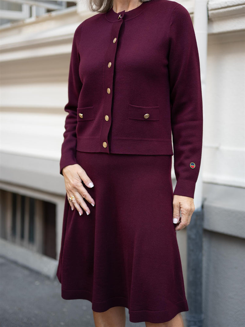 Busnel Maja Skirt Bordeaux