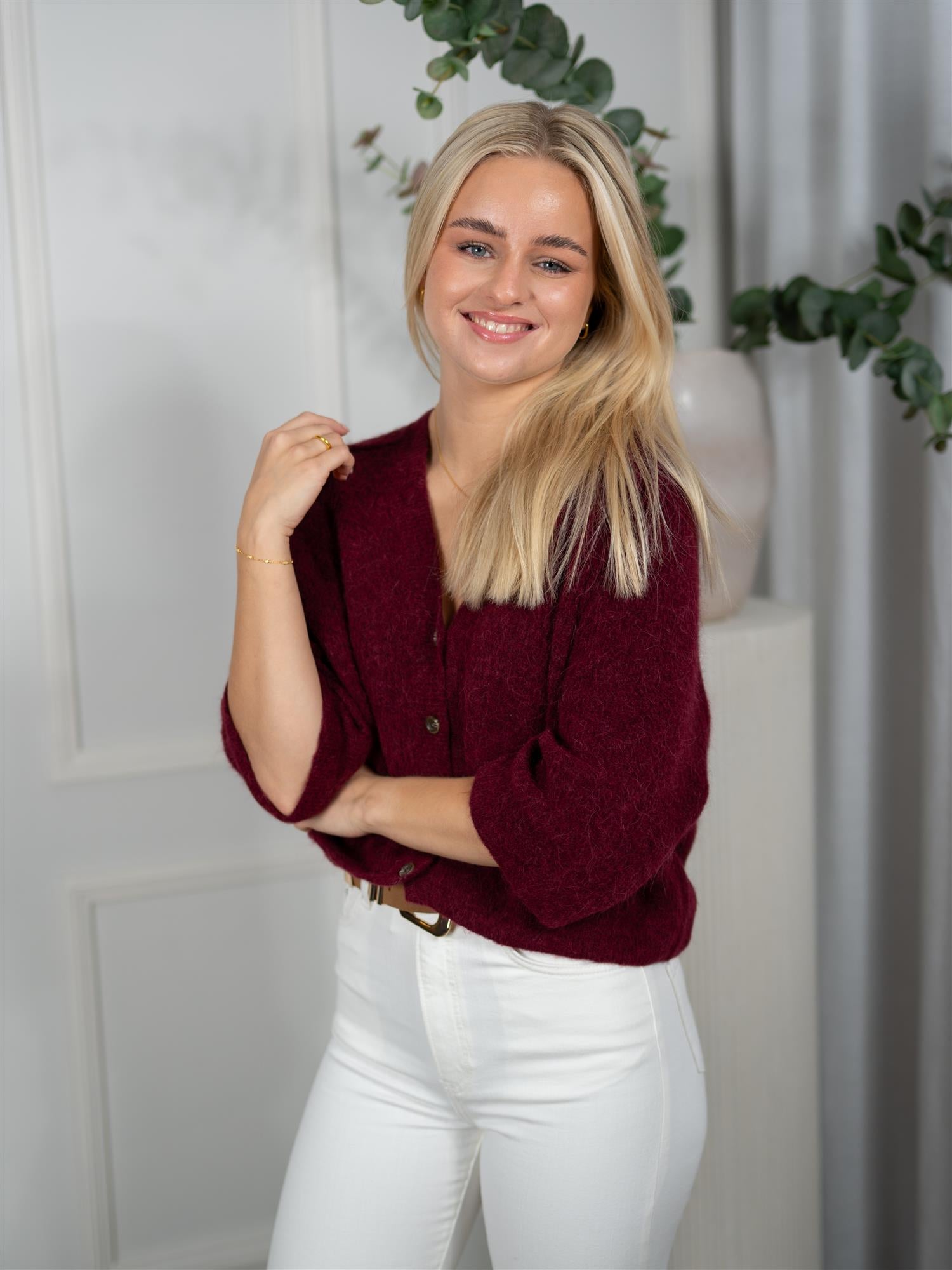 MMThora Lizet Knit Cardigan Indiaink
