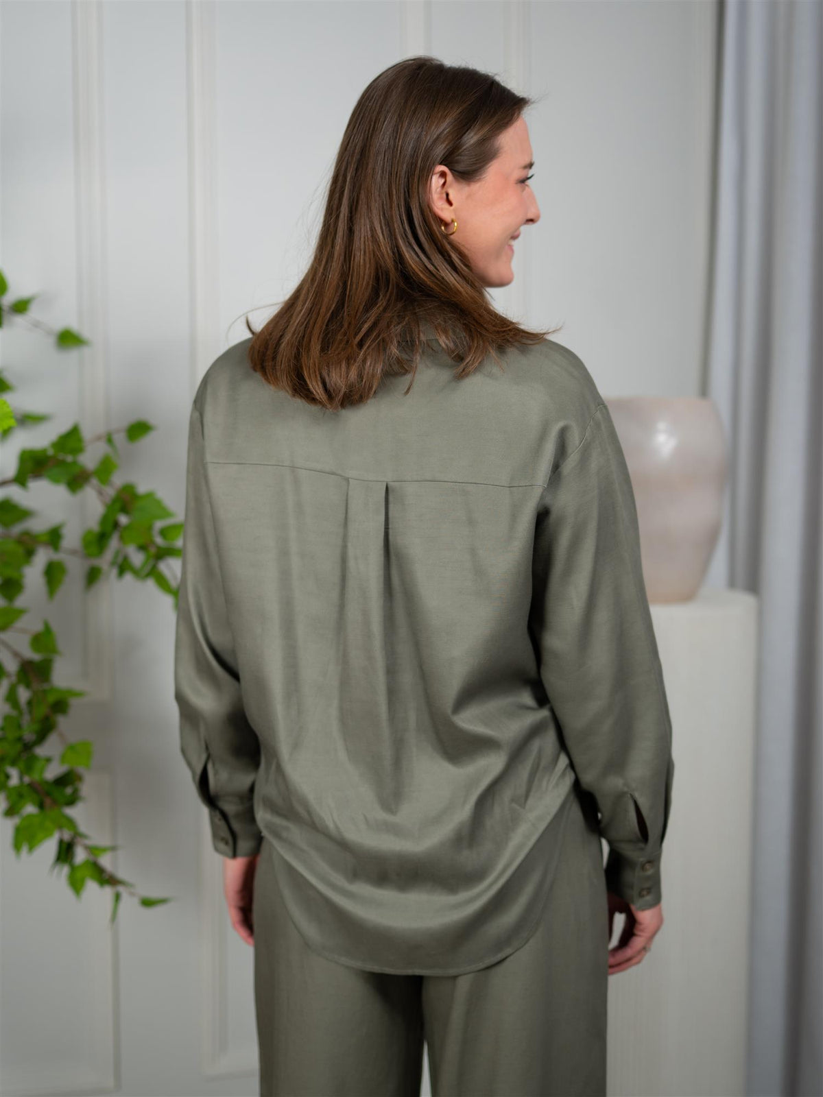Camilla Pihl Isola Shirt Army