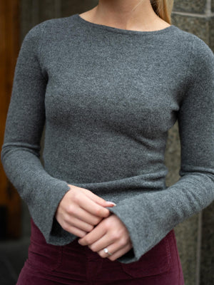 Camilla Pihl Joyce Knit Dark Grey Melange