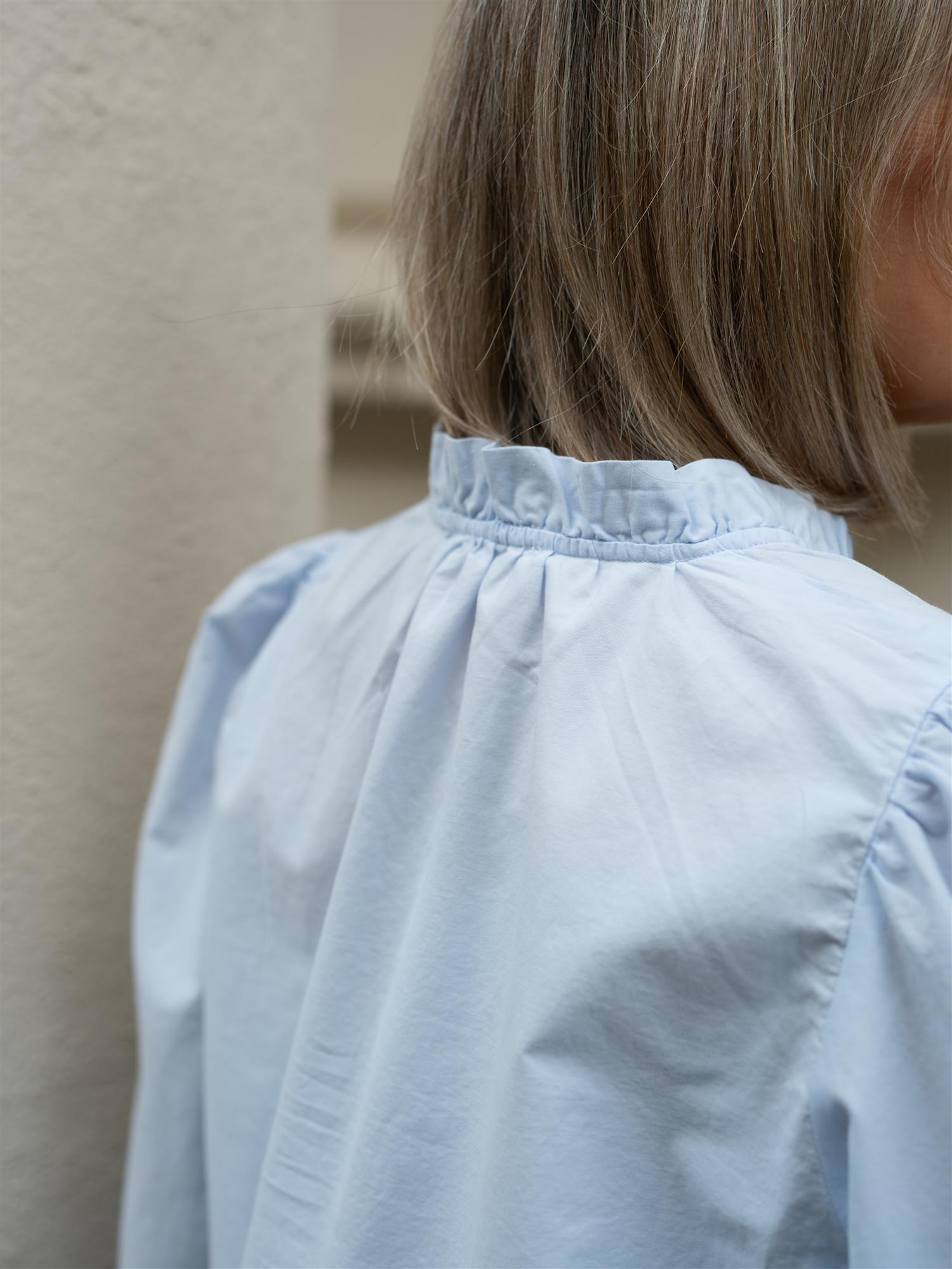 Infinity Blouse Light Blue