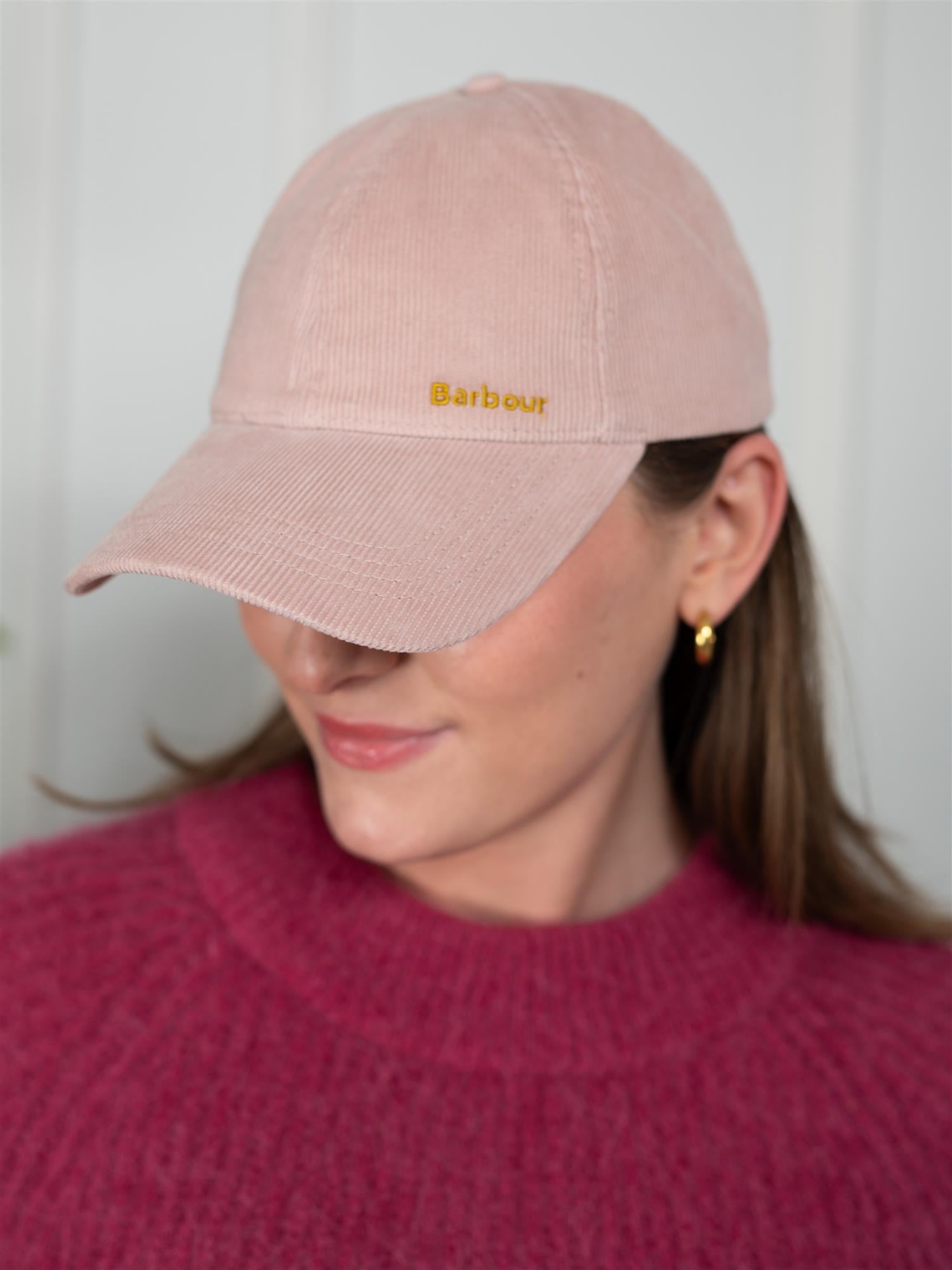 Barbour Oakley Cord Cap Gardenia